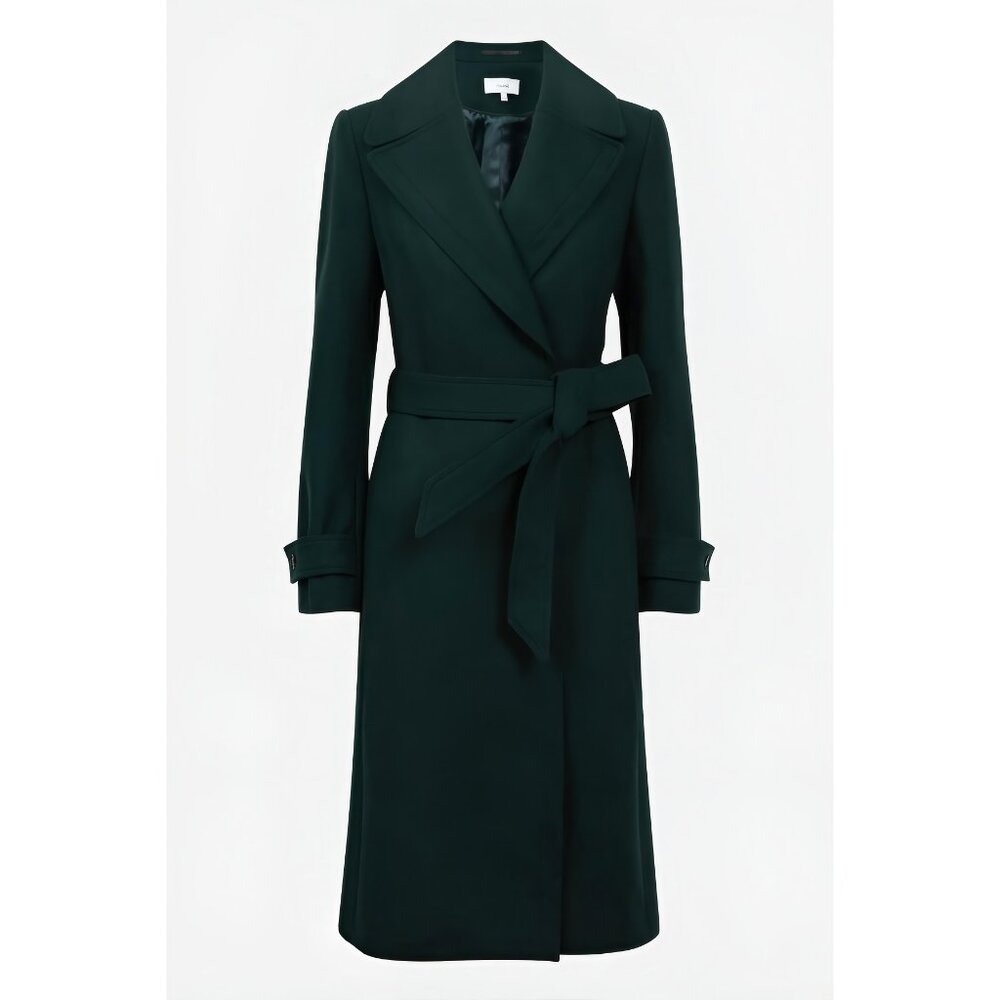 EUC Reiss Tor Wool Blend Coat